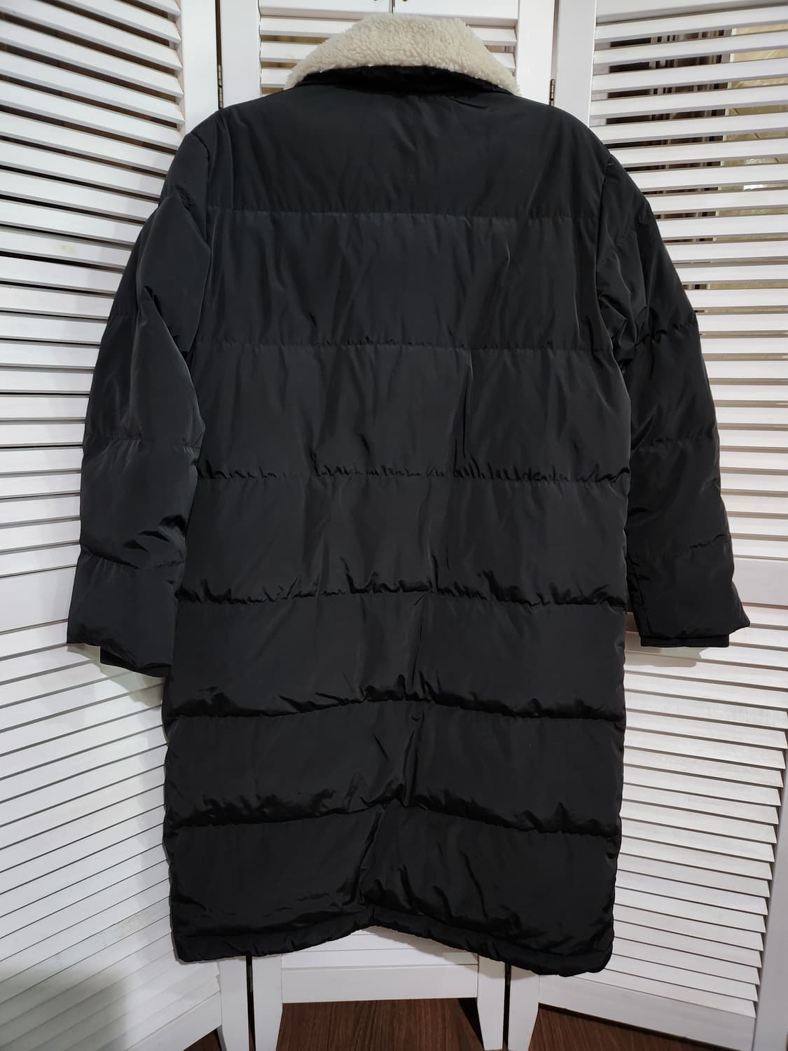 빈폴 스포츠넥 양털 구스다운 롱 패딩 95 상품이미지2