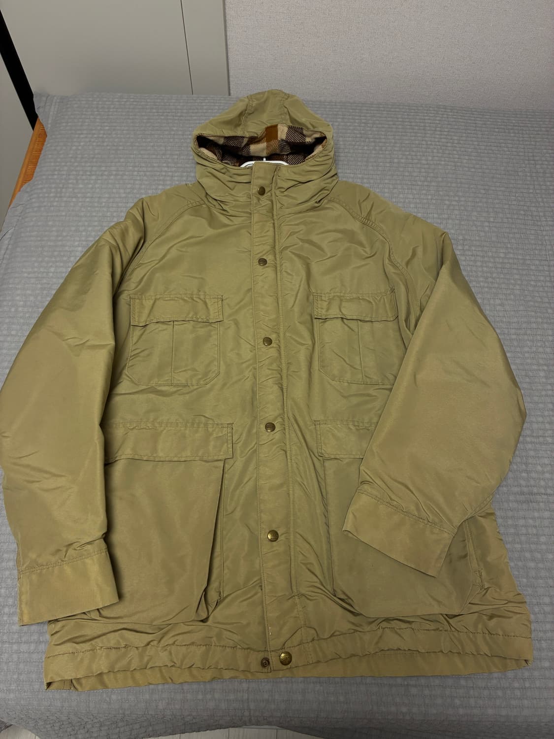 [L] 빈티지 usa llbean 엘엘빈 마운틴파카 베이지 상품이미지1