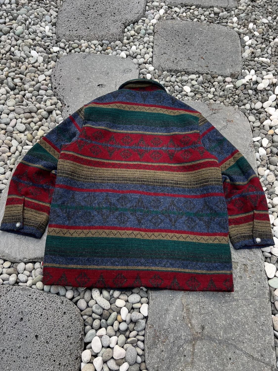 90s WOOLRICH NATIVE AMERICAN 울리치 블랭킷울자켓 상품이미지2