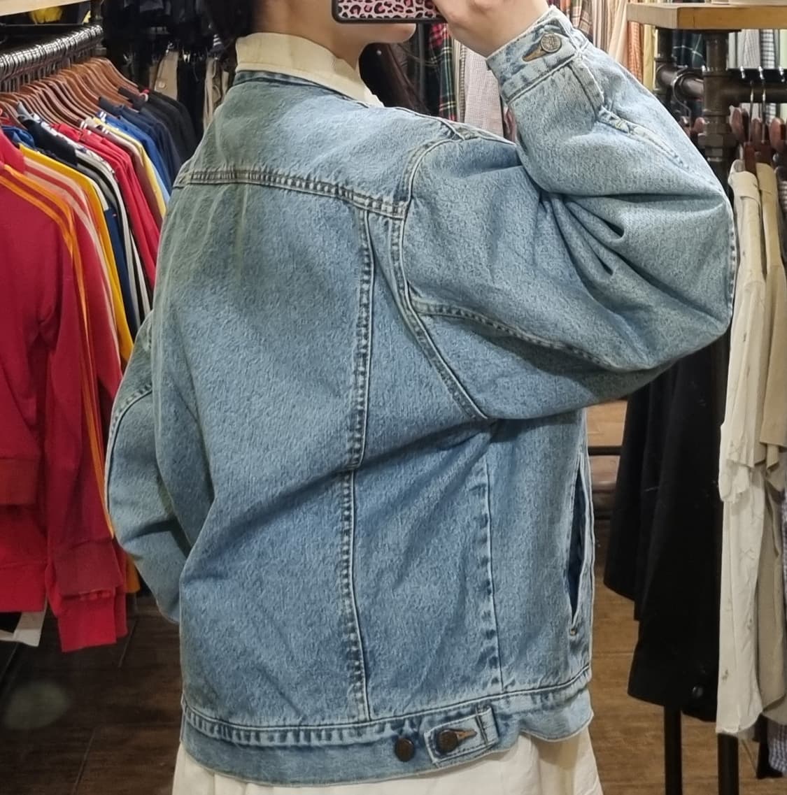 [Hi] lee 리 데님자켓 블루 상품이미지5