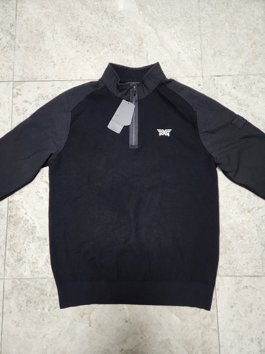 <미사용>PXG 하프 집업티셔츠(M) 상품이미지2