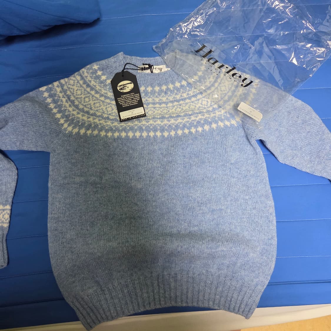 할리오브스코틀랜드 여성 노르딕 니트 상품이미지3