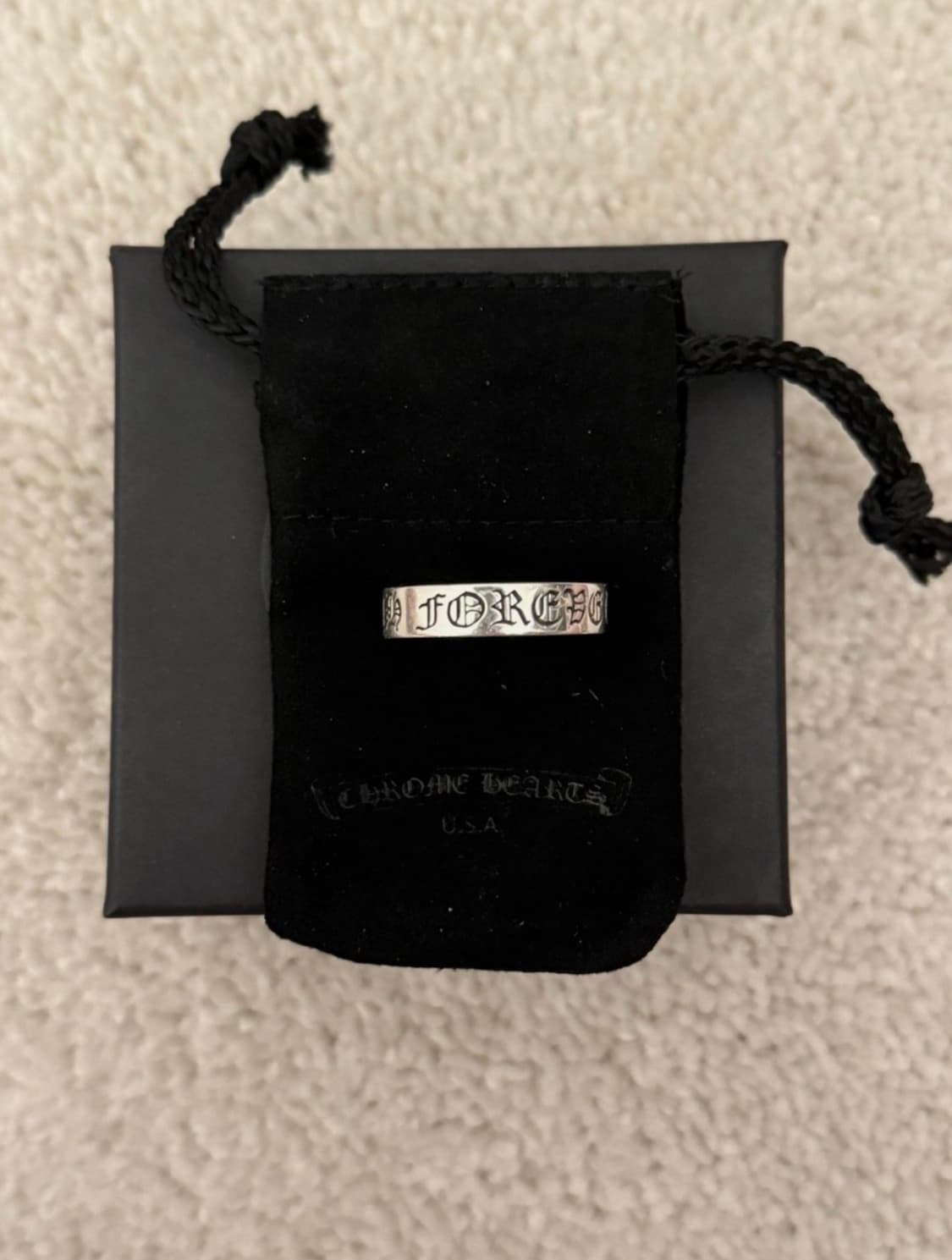 크롬하츠 포에버 스페이서 링 us9.5 상품이미지4