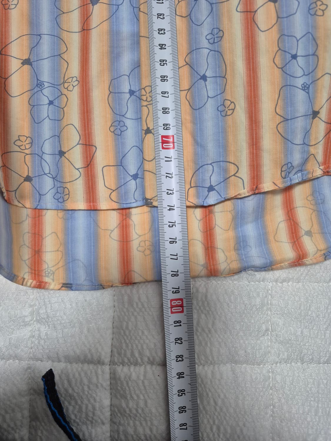 에스티듀퐁 스트라이프 꽃무늬 긴팔 셔츠 남성 100사이즈 상품이미지10