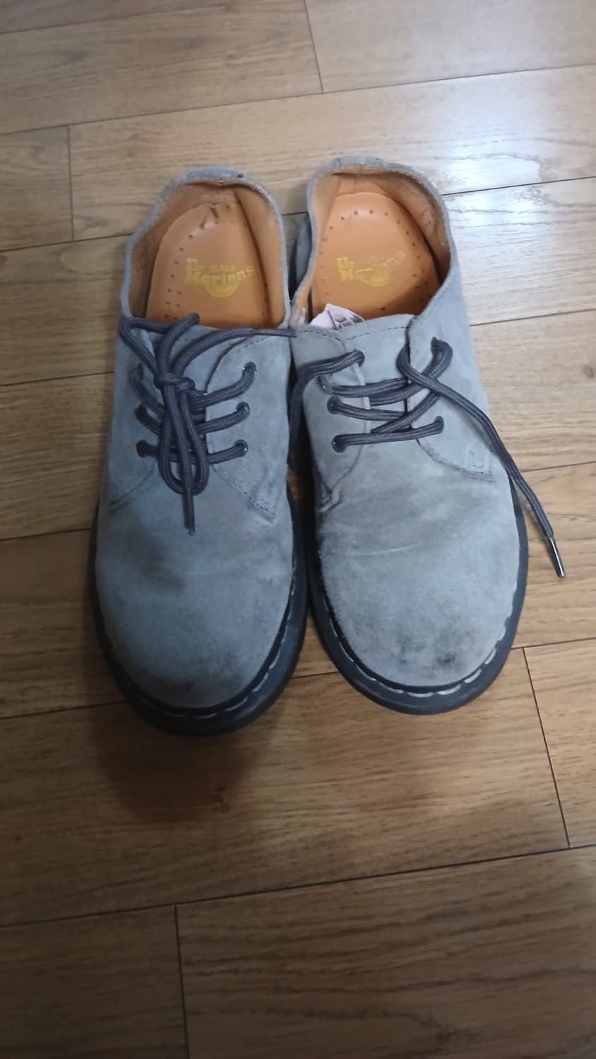 닥터마틴 3홀 스웨이드 그레이 상품이미지2