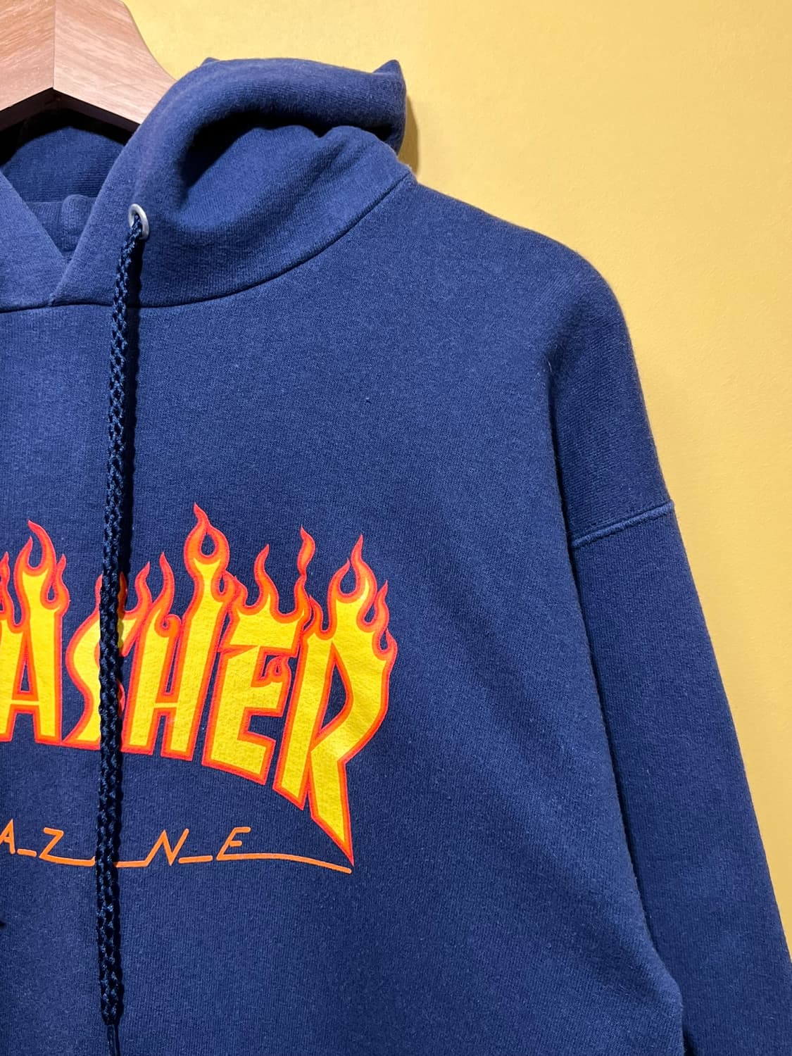 [S] 트레셔 플레임 로고 후디 스케이트 후드티셔츠 스웻 USA 상품이미지3