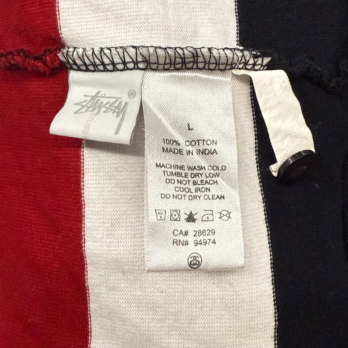 스투시 스트라이프 후드티  상품이미지6