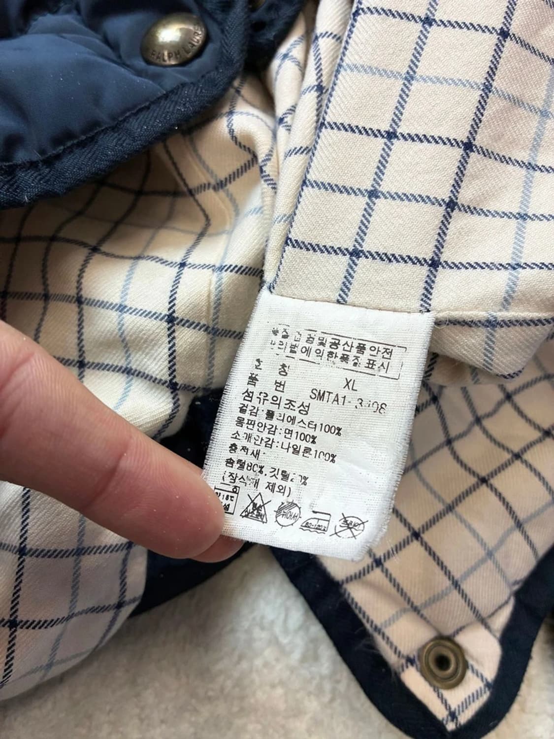 폴로 랄프로렌 00's 덕다운 패디드 자켓 PN5895 상품이미지10