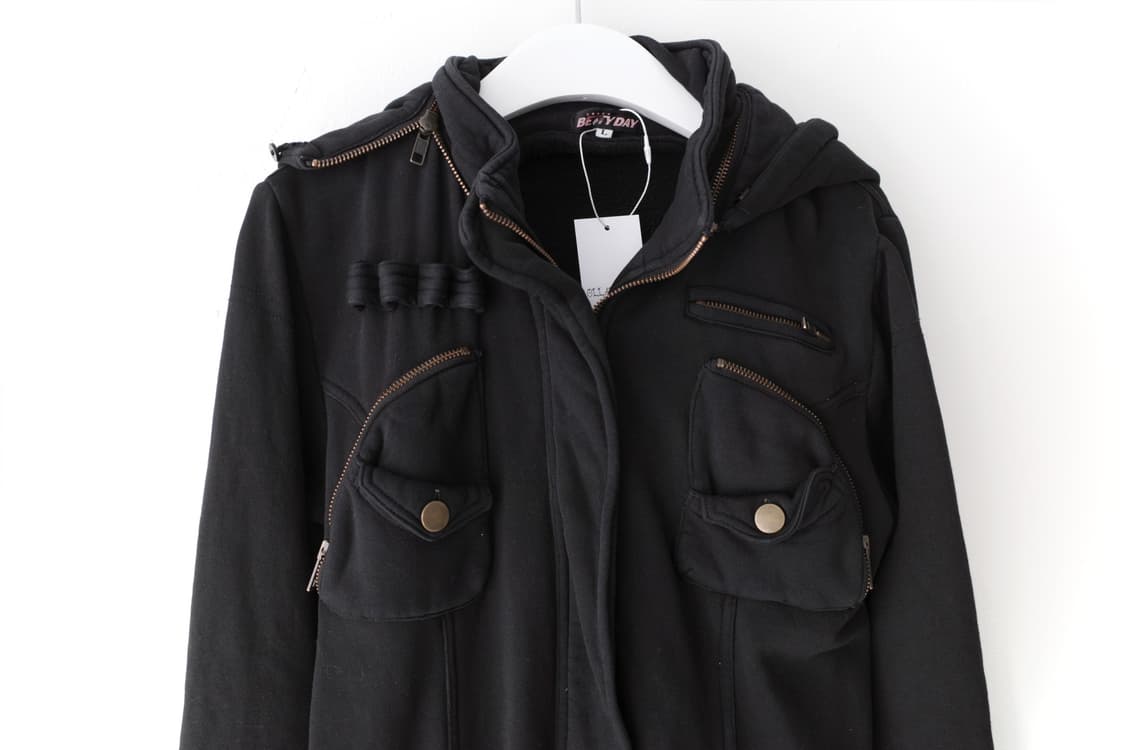 vintage zip-up long jacket 상품이미지3