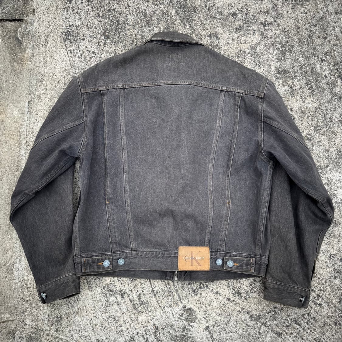 [L~XL] CK 켈빈클라인 11mjz 데님 트러커 자켓 상품이미지3