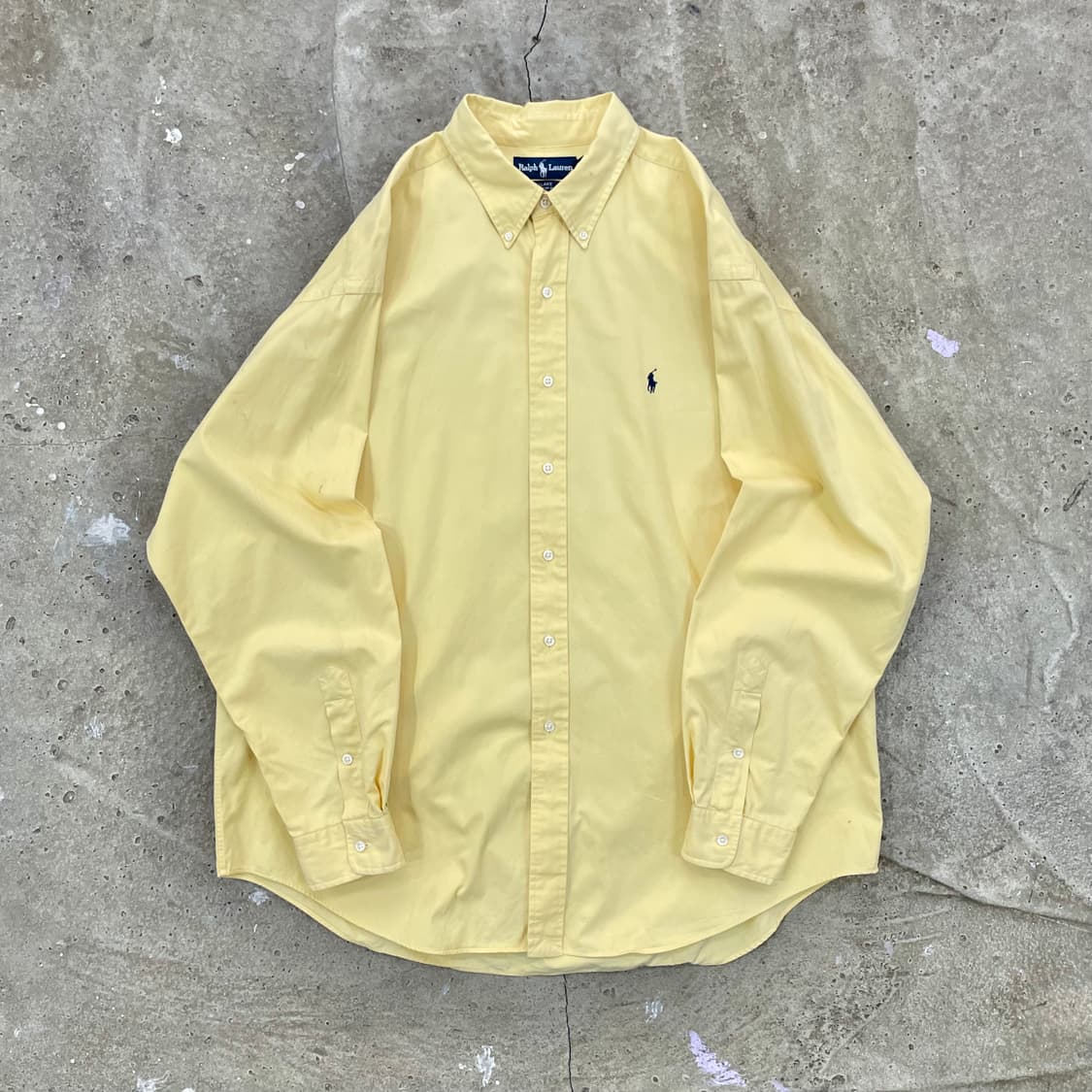 90's 폴로 트윌코튼 셔츠 XL 상품이미지1