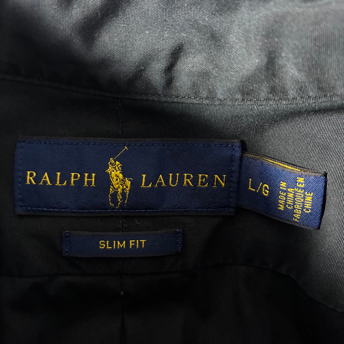 Polo 폴로 랄프로렌 신형 블랙 솔리드 셔츠 상품이미지4