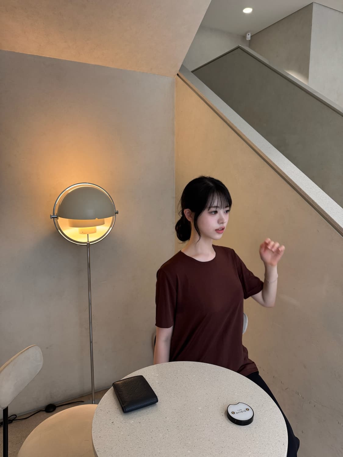 막스마라 브라운 반팔 티셔츠 상품이미지1