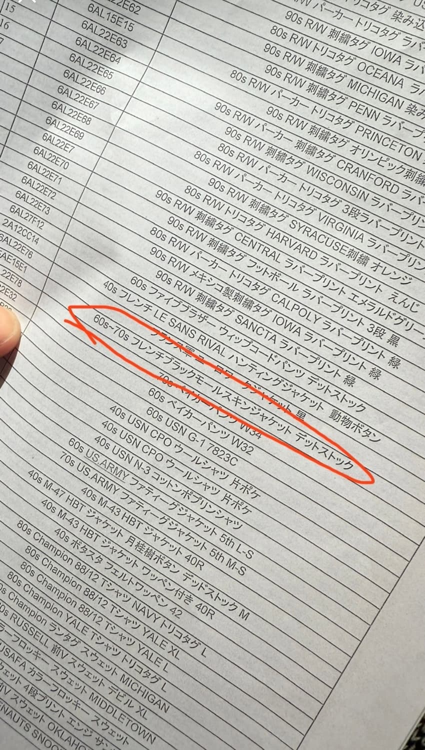 1960-70년대 빈티지 레더 베스트, 유나이티드 애로우즈에서 구매 상품이미지2