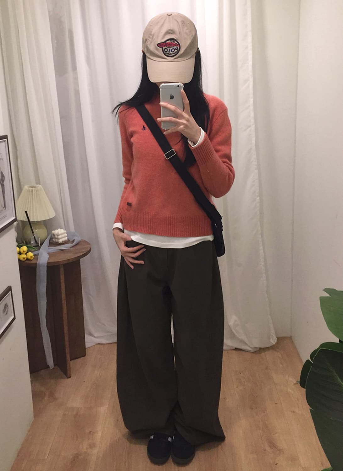 여성 빈폴 라운드 니트스웨터 90~95 상품이미지4