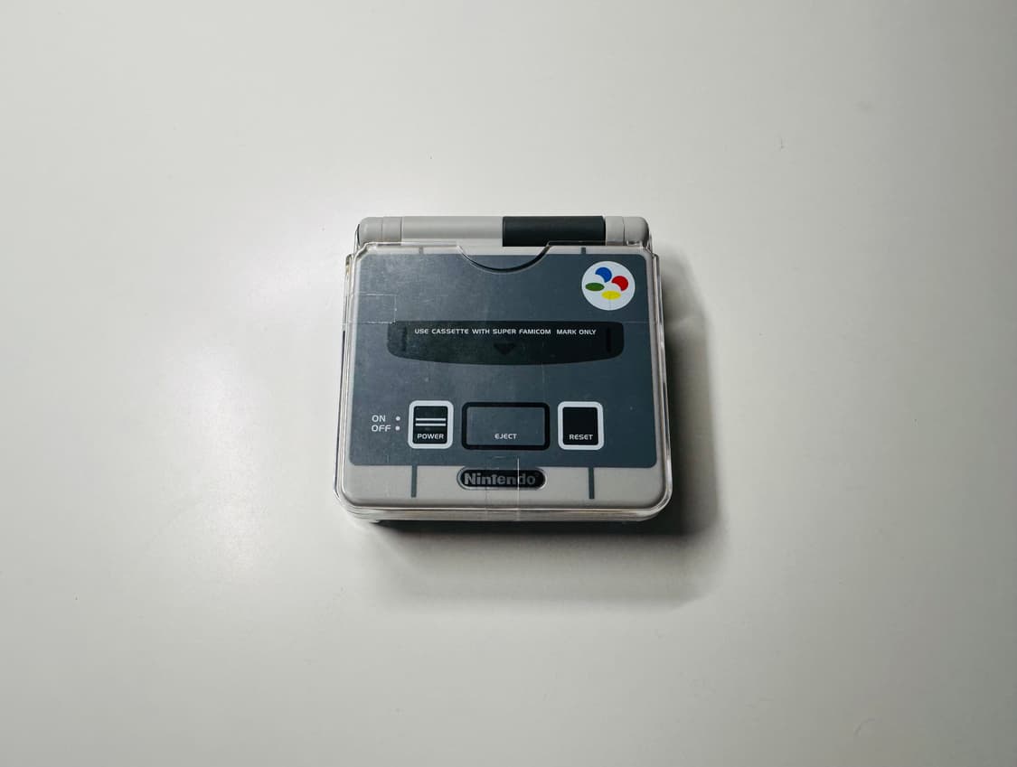 닌텐도 GBA SP 게임보이 어드밴스 SP 백라이트 C타입 슈패에디션 상품이미지1