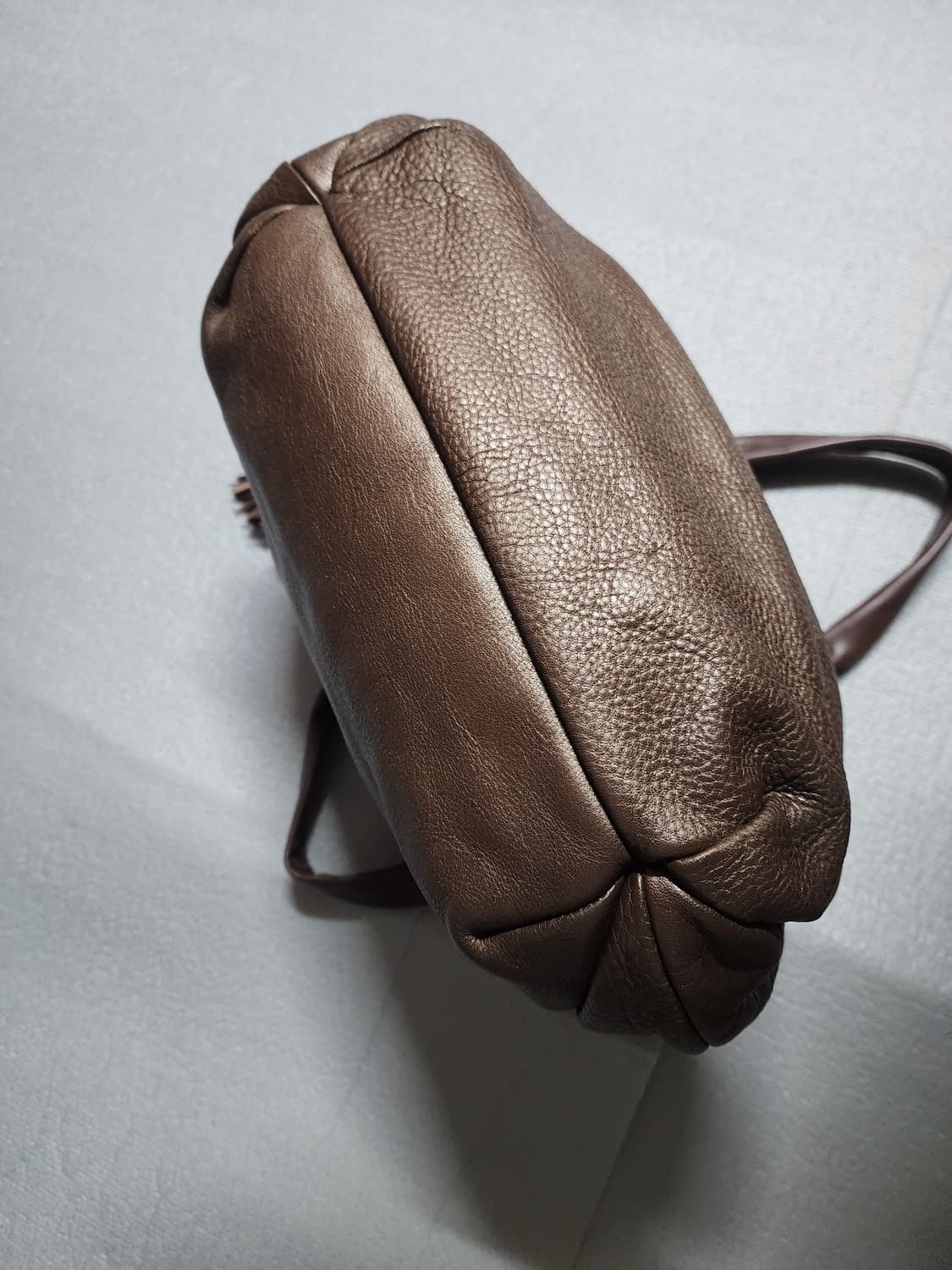 닥스 브라운 레더 토트백 상품이미지8