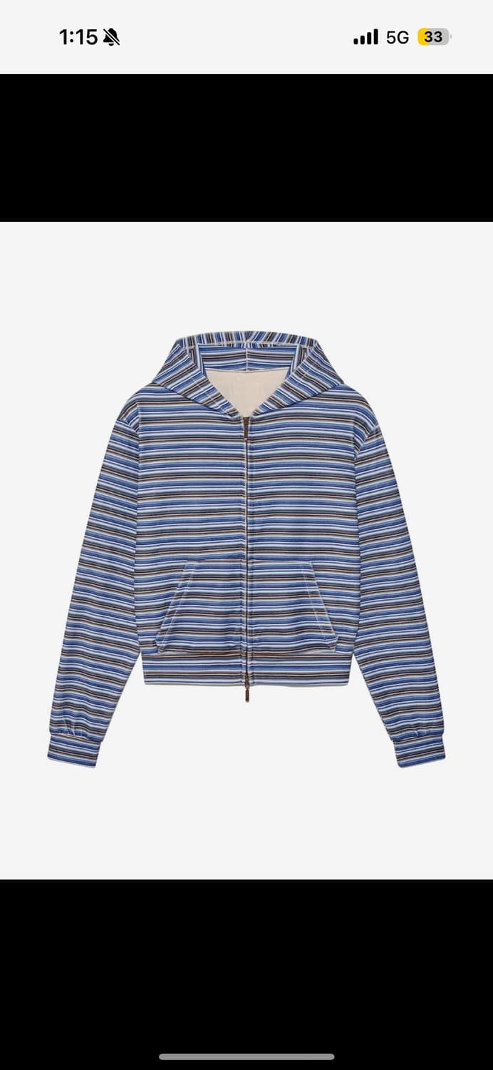 글로니 LAZY SUNDAY TERRY 후드집업 팔아요! 상품이미지1