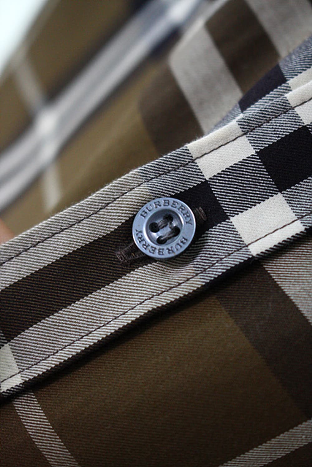 버버리 BURBERRY 정품 노바체크 반소매 셔츠 상품이미지5