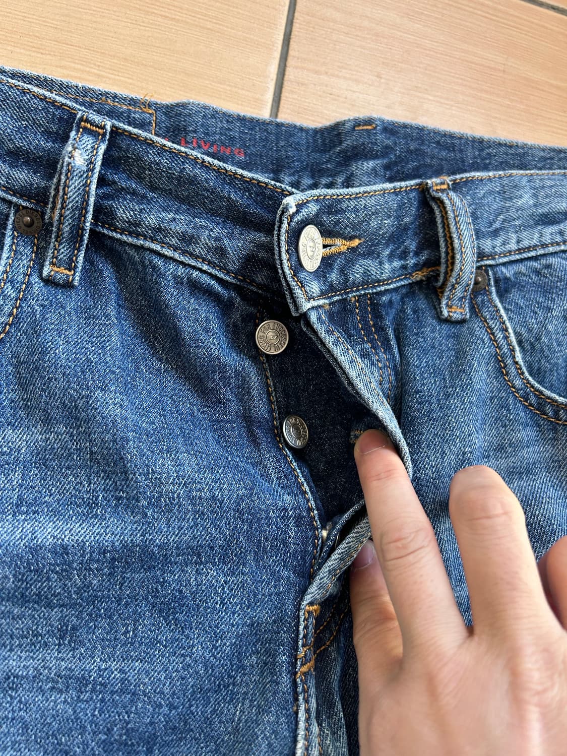 디젤 레귤러스트레이트진 34in 상품이미지3