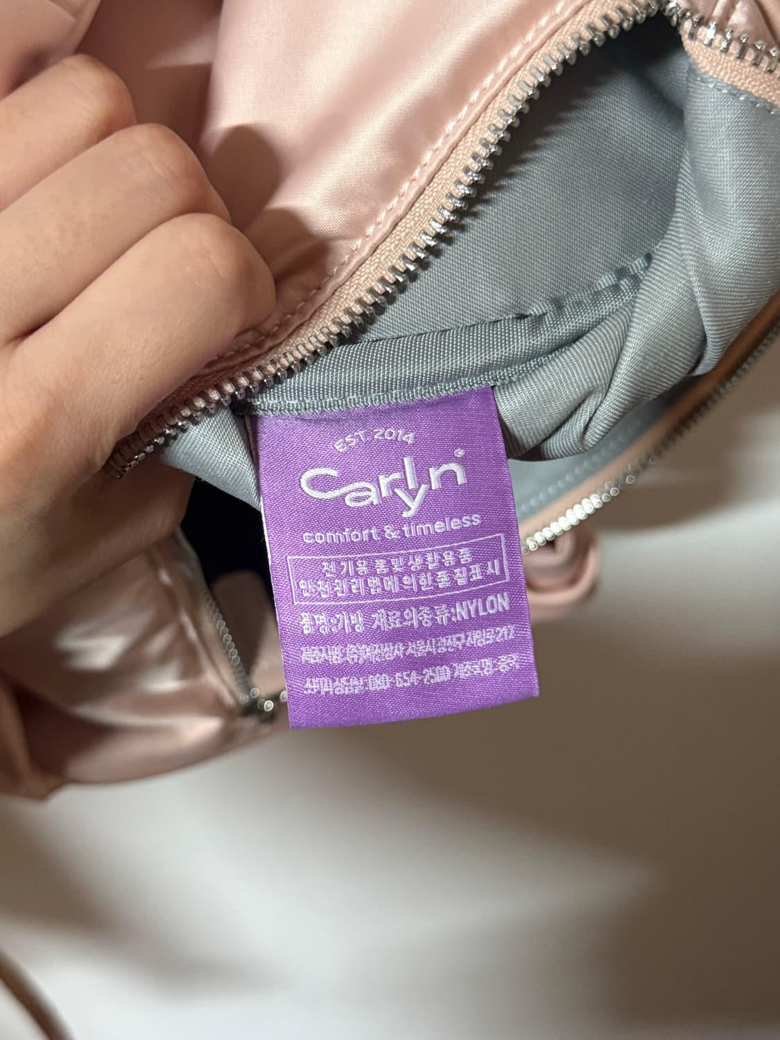 새상품 칼린 CARLYN 딸기우유 보스턴백 토트백 상품이미지10