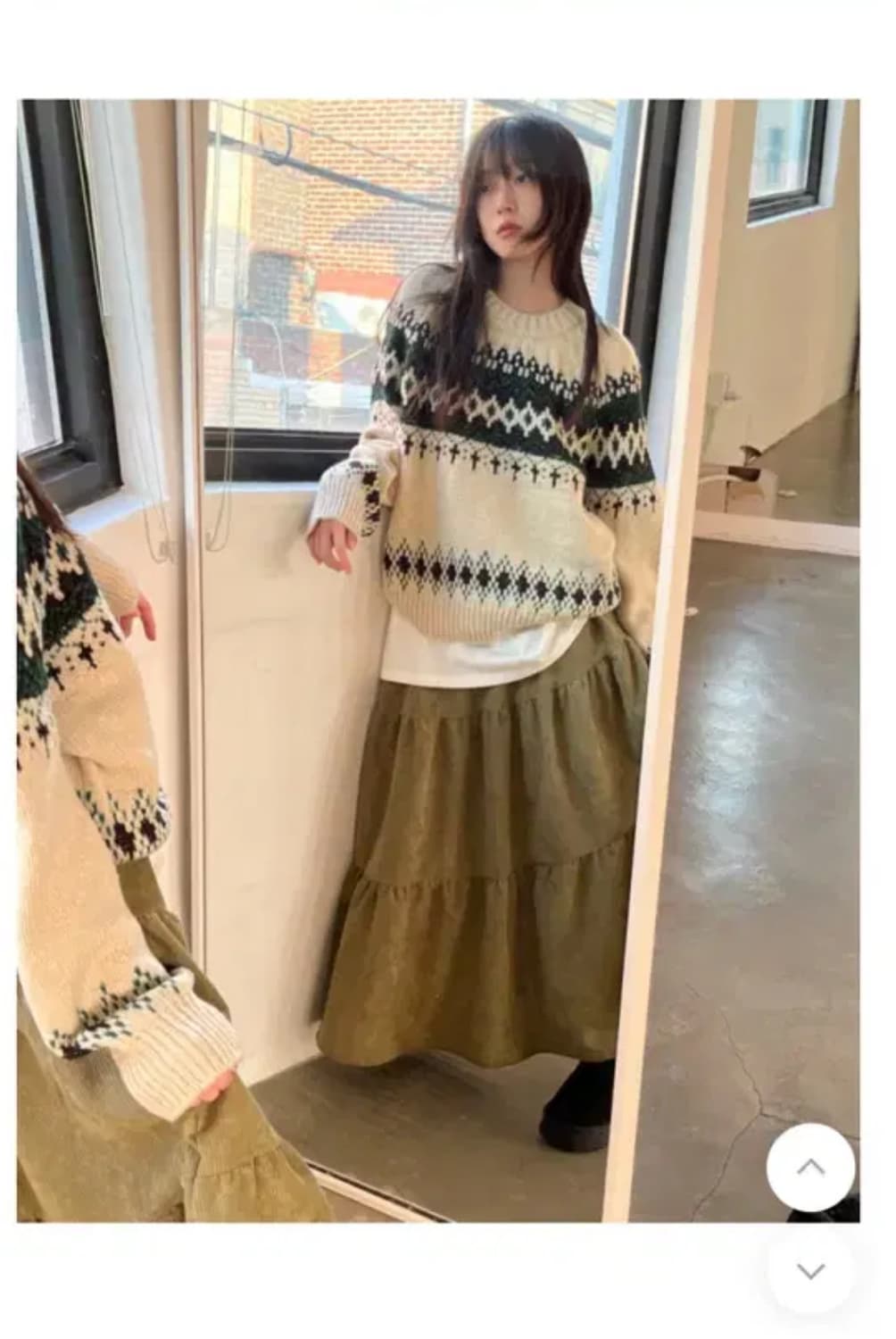 김아홉 노르딕 니트 상품이미지1