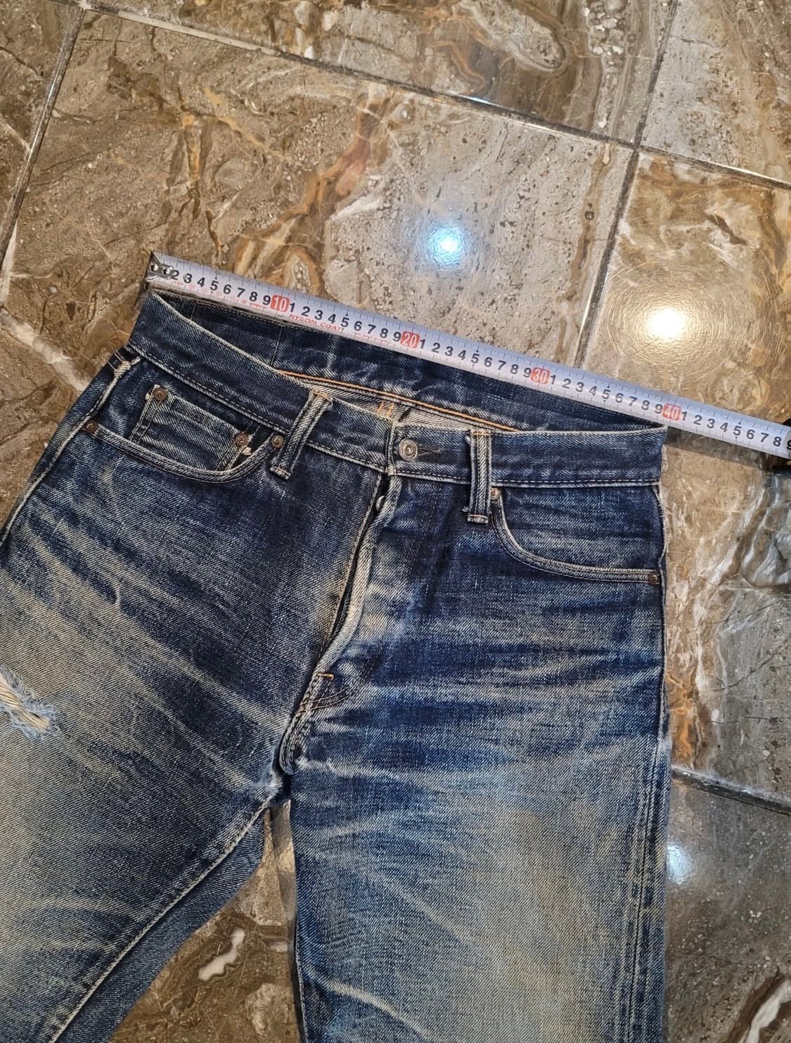 사무라이진 21oz 하드워시 셀비지 데님팬츠 상품이미지5
