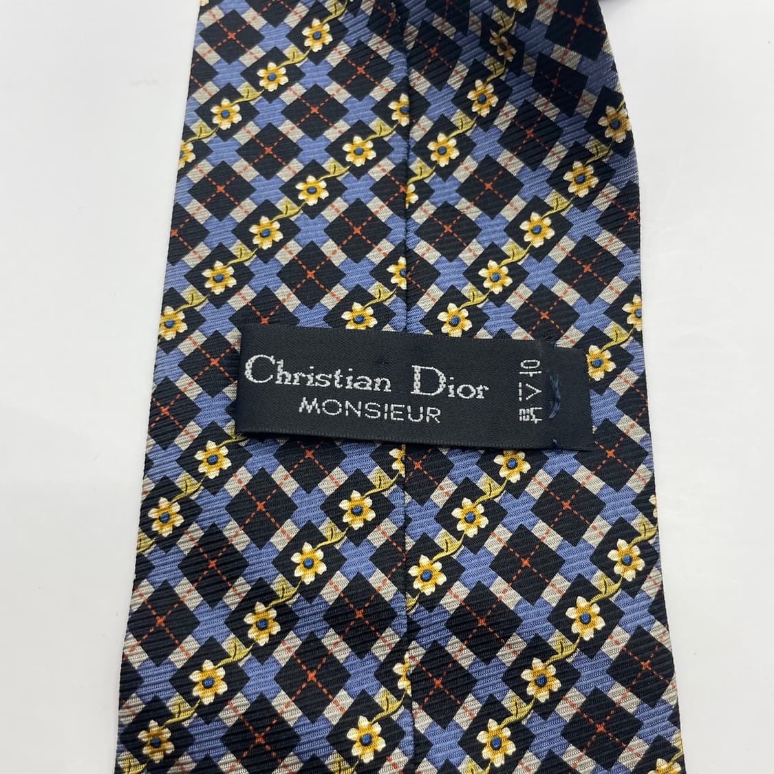181) (Christian DIOR) 크리스찬 디올 패턴 넥타이 상품이미지5