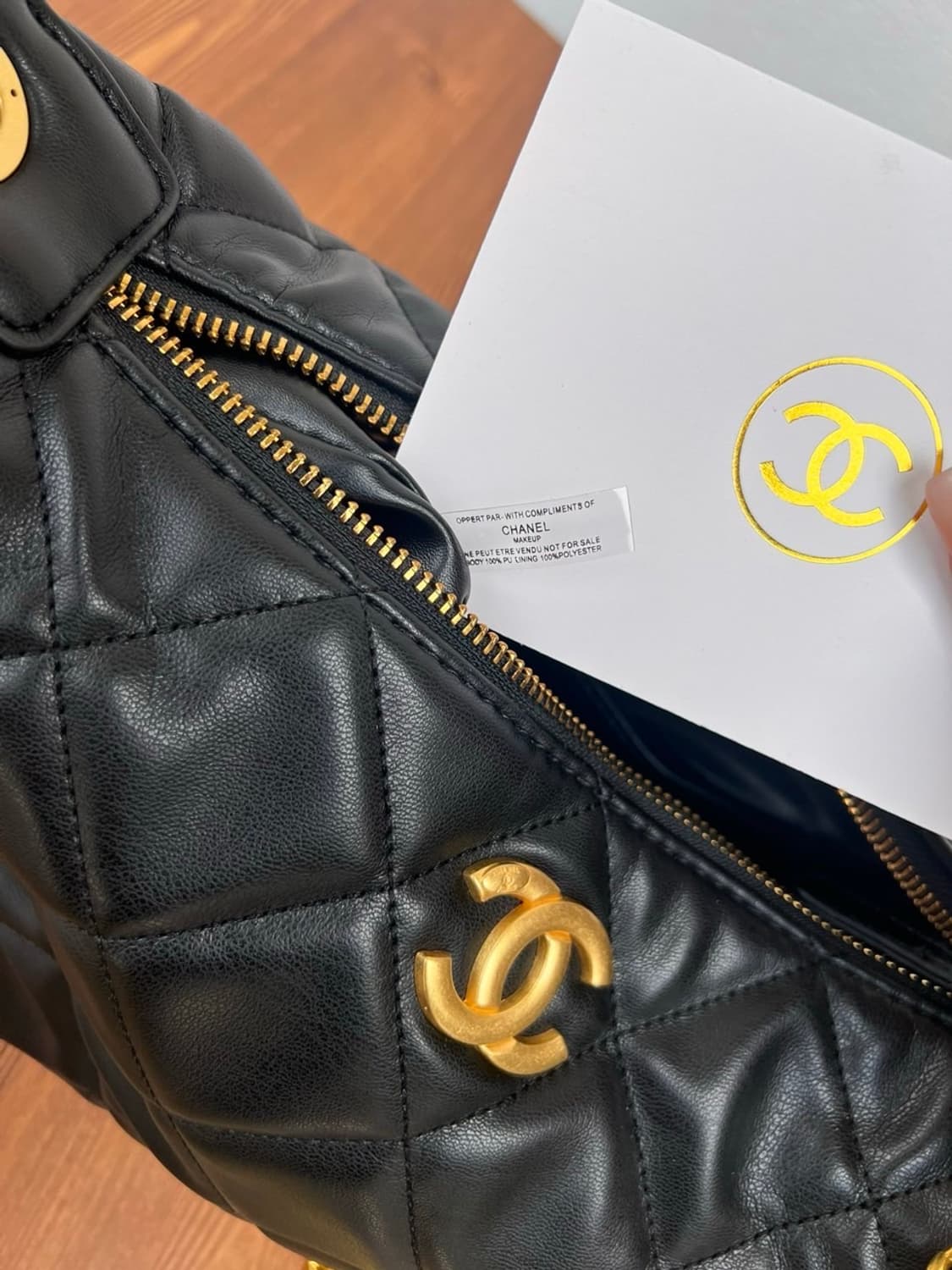 샤넬VIP 신상 CC 큐빅로고 리미티드호보백 상품이미지10