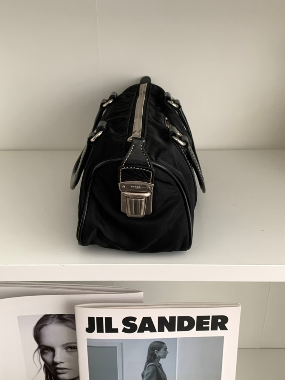 빈티지 프라다 미니 볼링백(정품) 상품이미지3