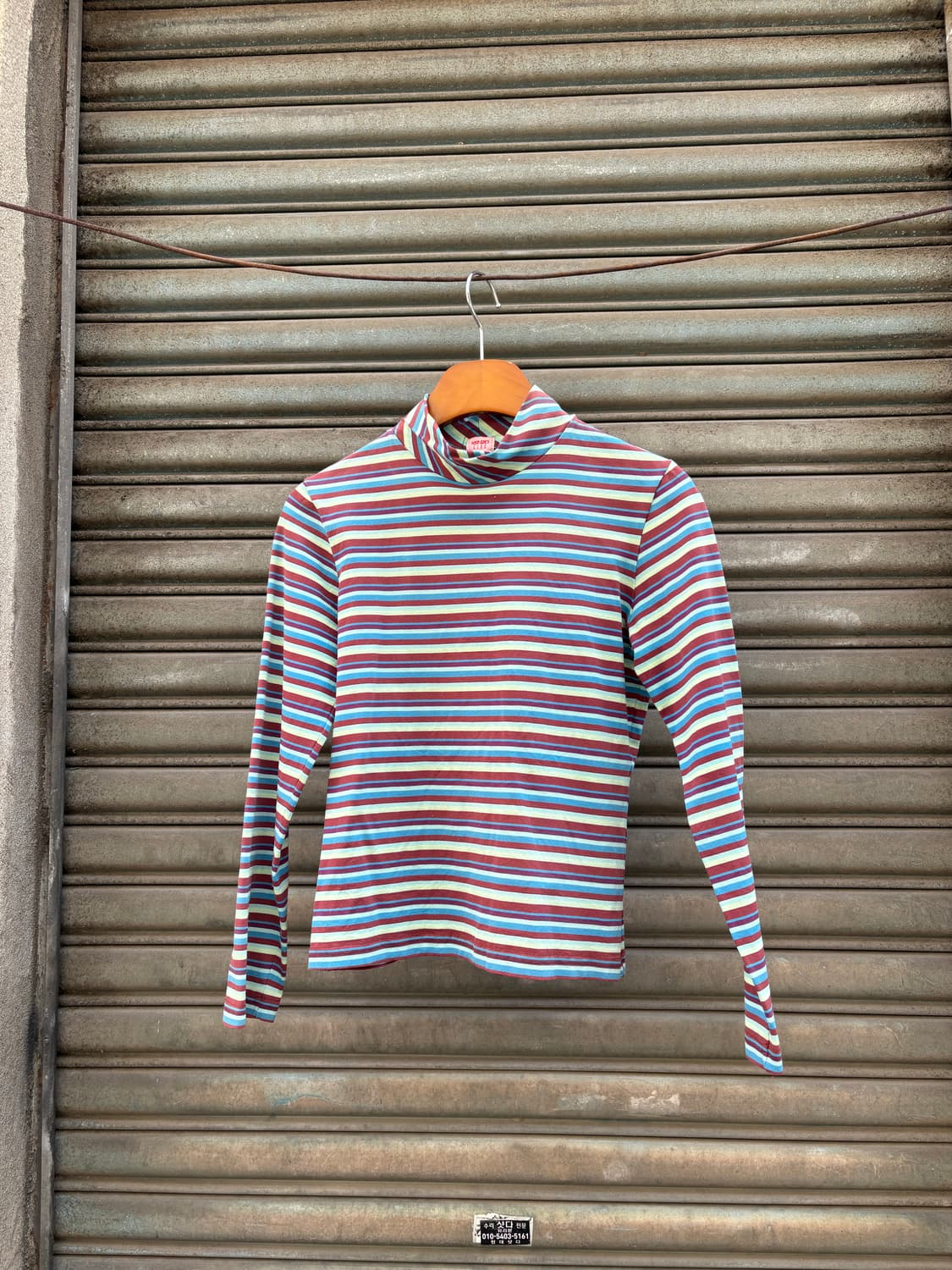 겐조 스트라이프 레이어드 티 상품이미지1