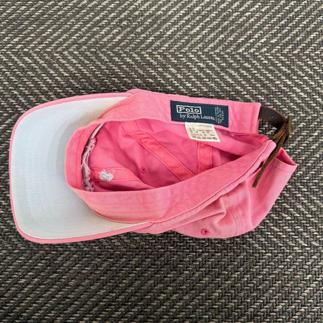 폴로 랄프로렌 핑크 볼캡 모자 (OS) 상품이미지5