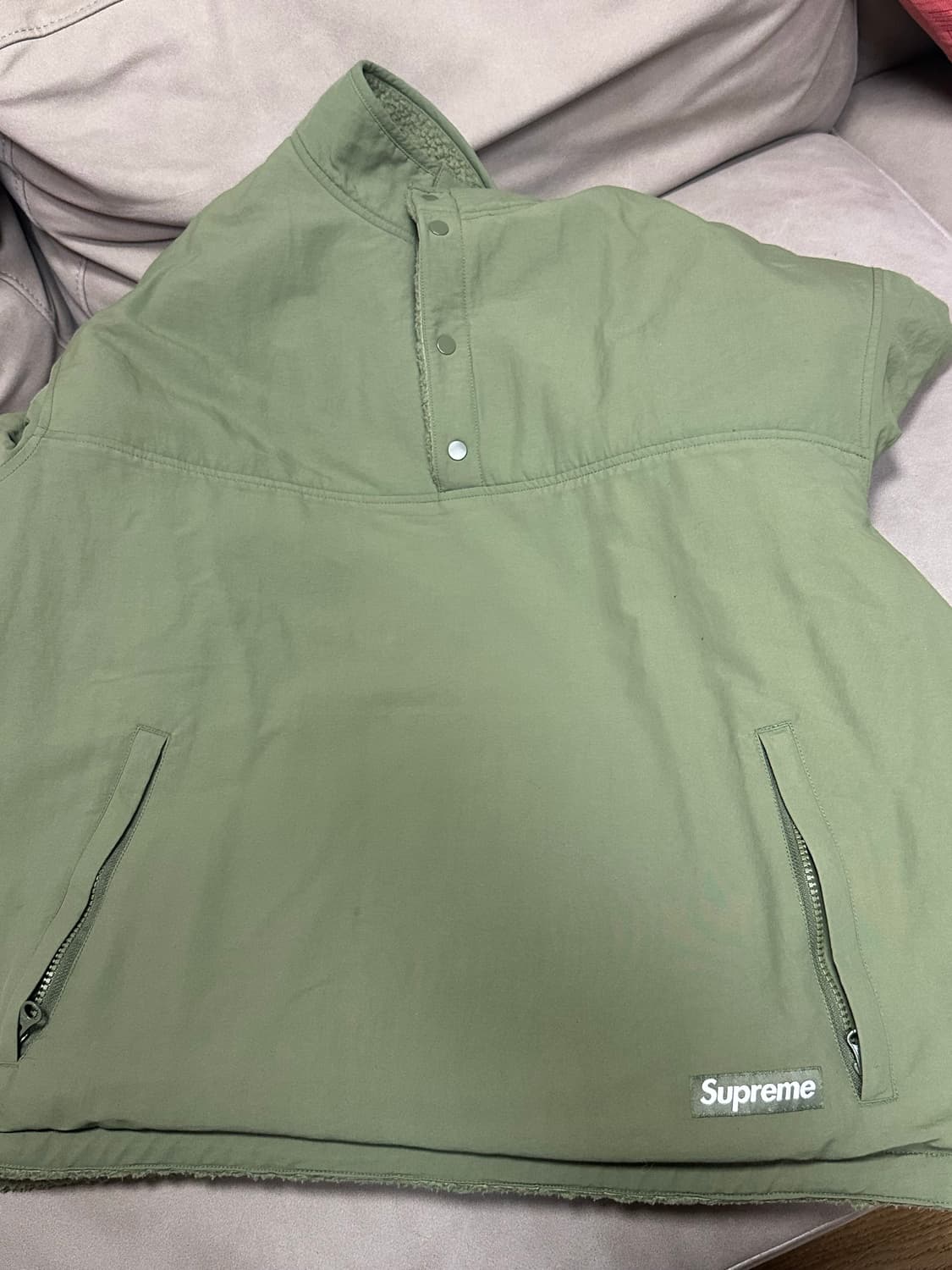 슈프림 리버시블 폴라텍XL 상품이미지2