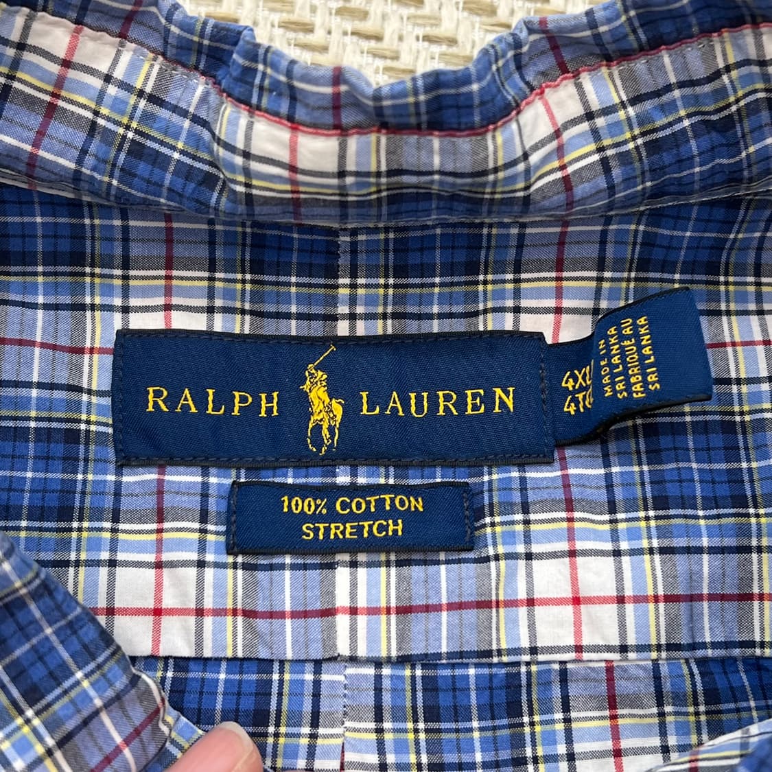 폴로 랄프로렌 체크셔츠 r2673 상품이미지5