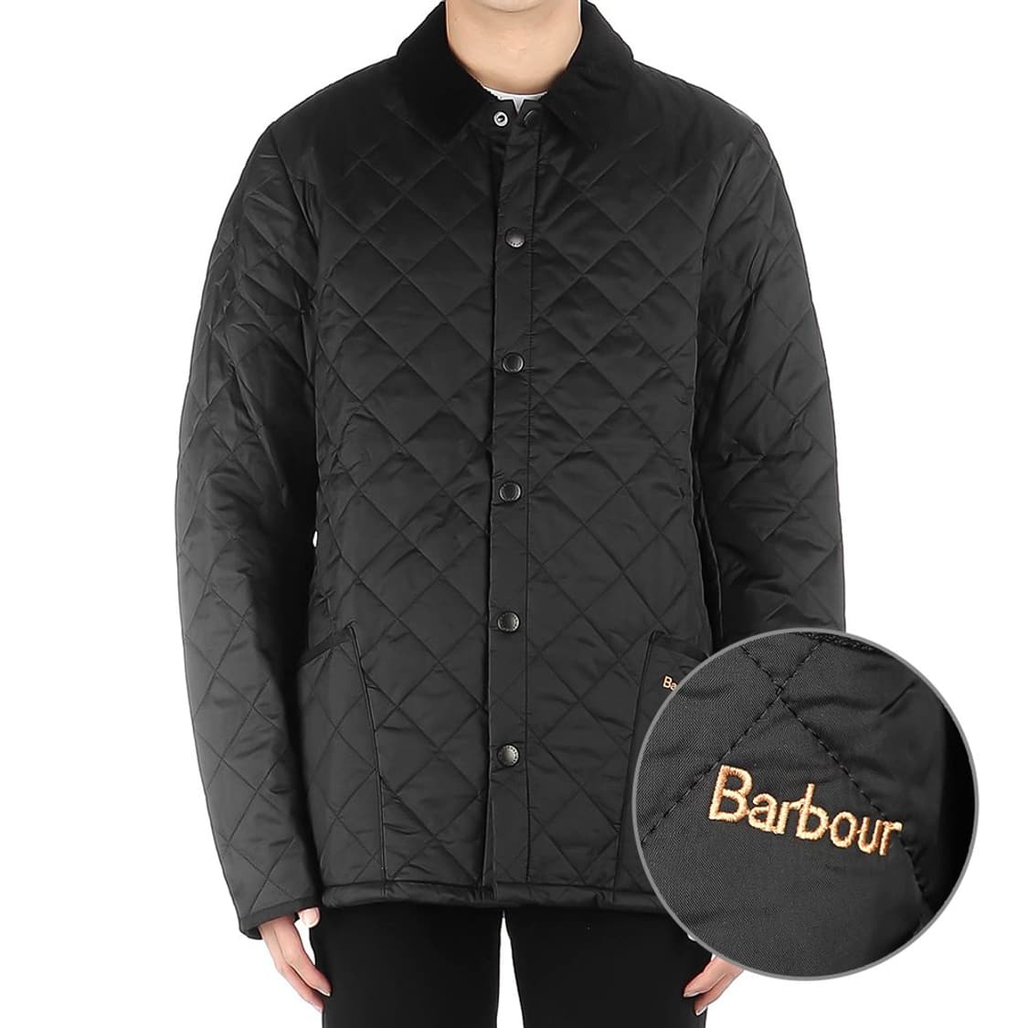 바버 리데스데일 퀼팅자켓 블랙M 상품이미지1