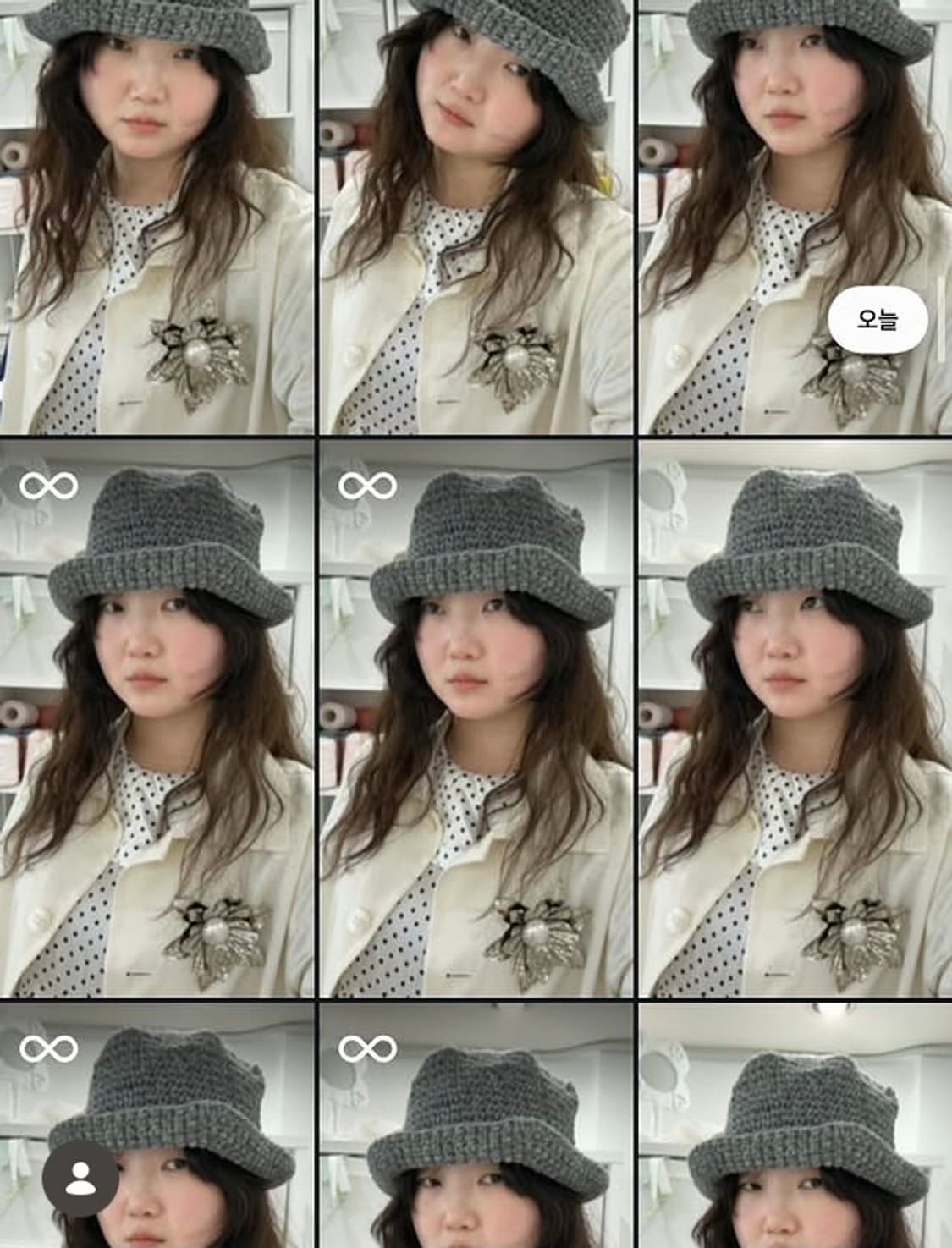 크로쉐안트 버킷햇 상품이미지5