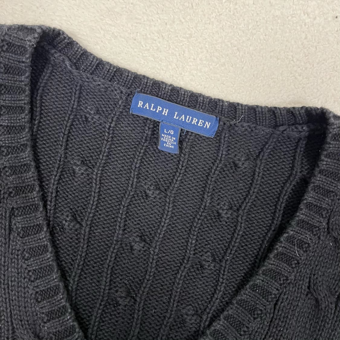 Polo Black Cable Knit 상품이미지6