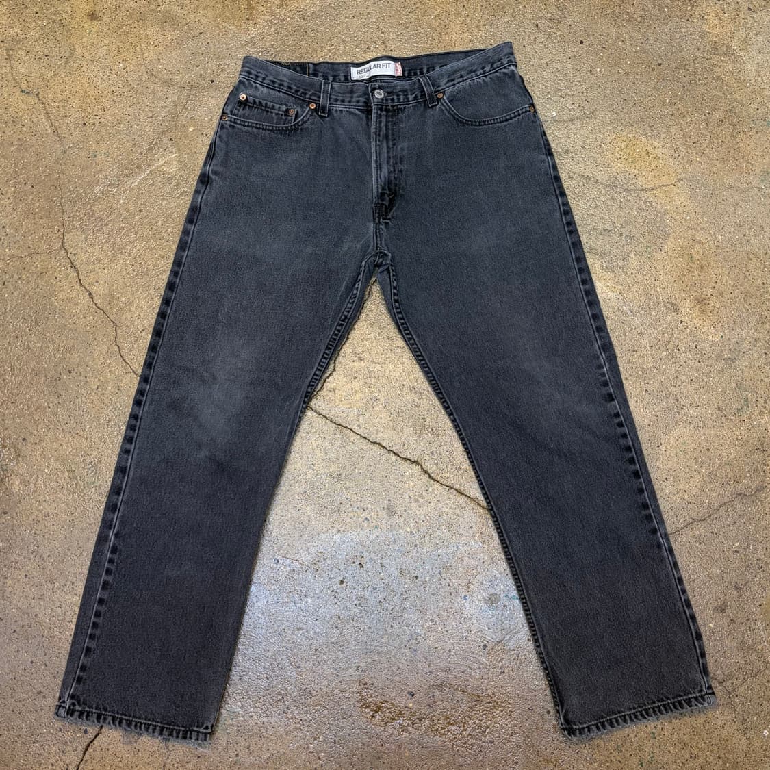 00s 미국 빈티지 리바이스 505 블랙진 청바지 상품이미지1
