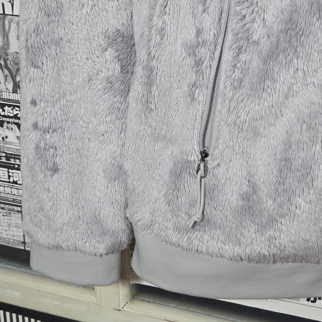 노스페이스 실버 그레이 플리스 집업 상품이미지5