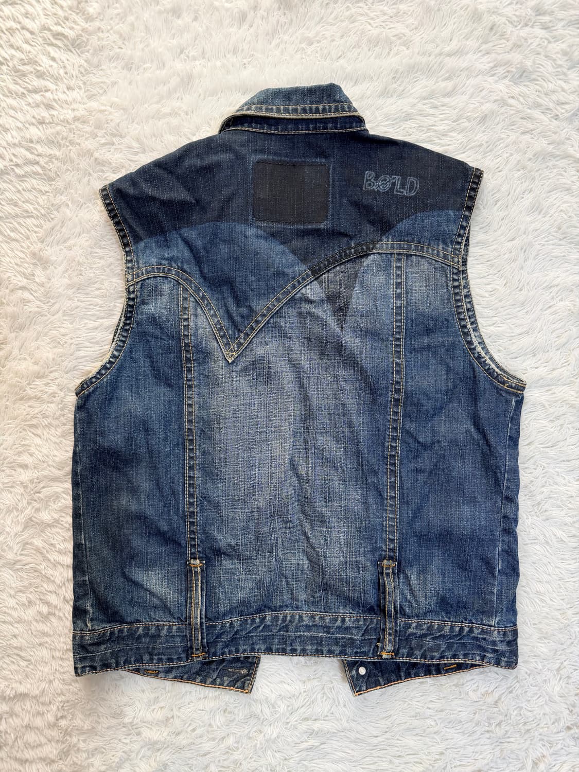 리바이스 데님 조끼 L 상품이미지3