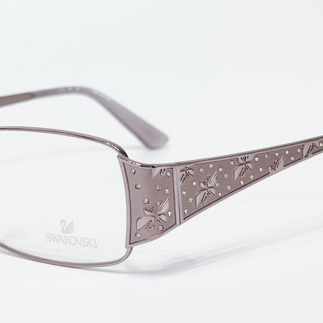 SWAROVSKI 핑크 메탈 안경 상품이미지1