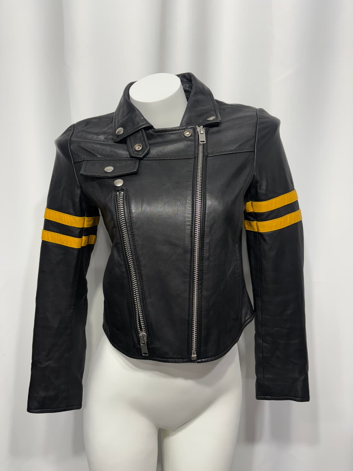 🎸블랙 레더 자켓🎸 상품이미지5