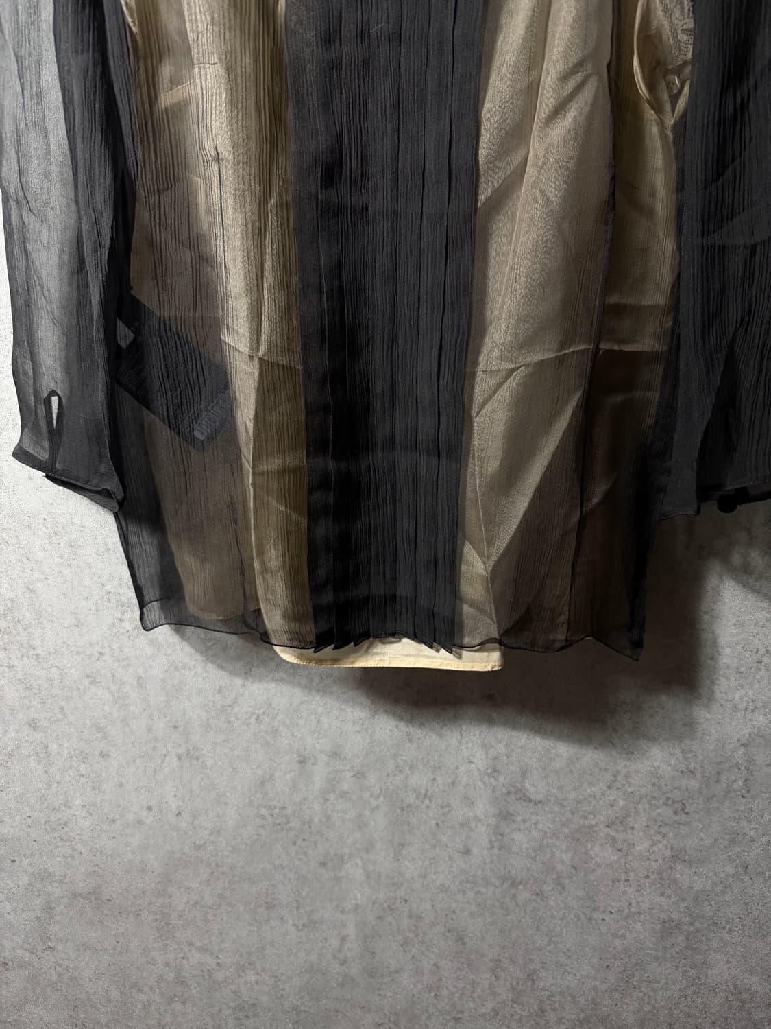 프라다 실크 블라우스탑 상품이미지5