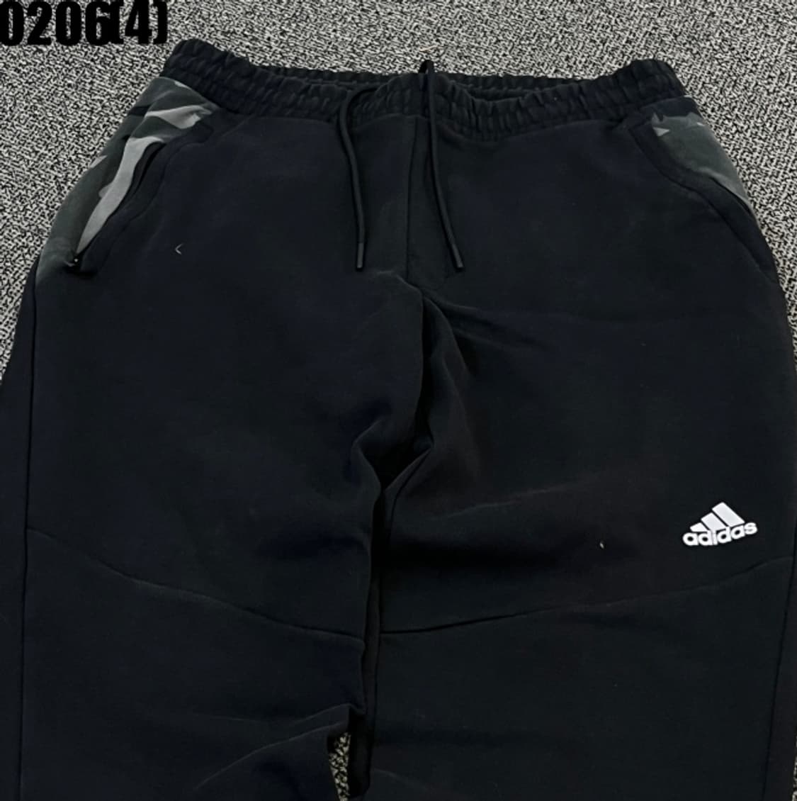[XL] 아디다스 블랙 카모디테일 트레이닝 조거 팬츠 0206(4) 상품이미지2