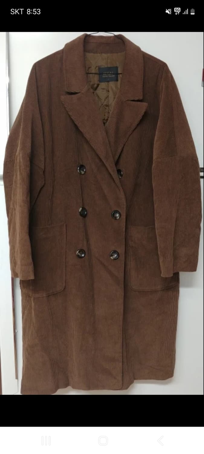 코듀로이 오버핏 롱자켓 프리사이즈 상품이미지1