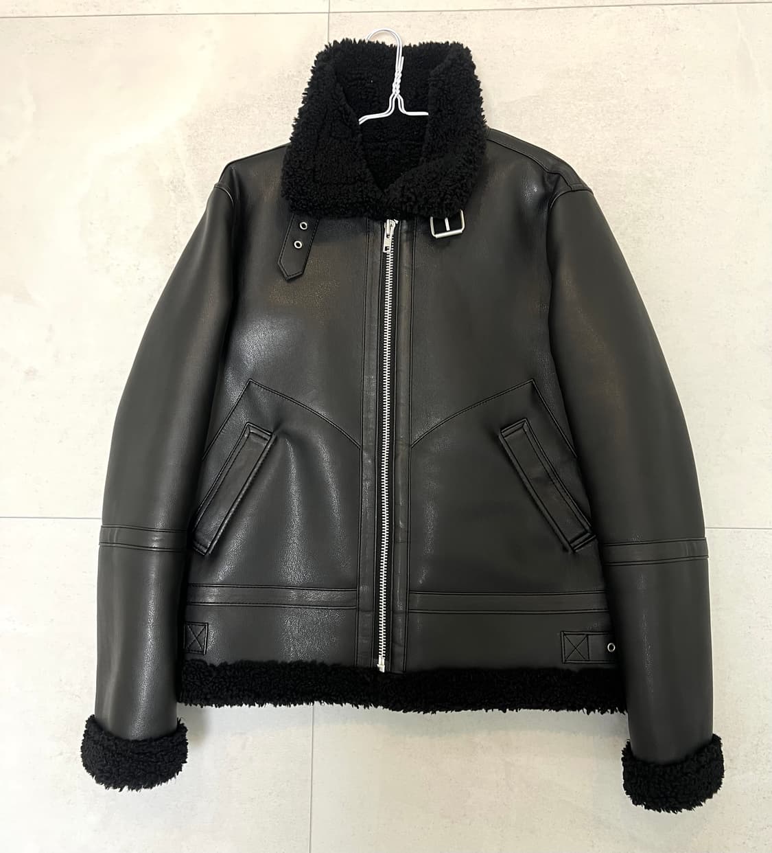 SOLID MOUTON JACKET (WOMAN) 상품이미지1