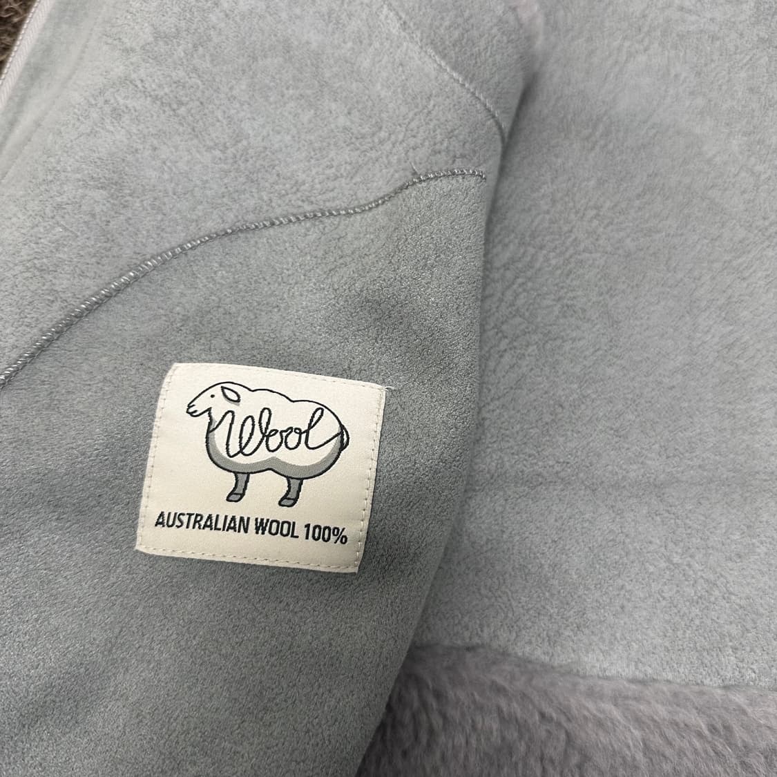 리오벨 여성 양모 양털 조끼 베스트 그레이 상품이미지8