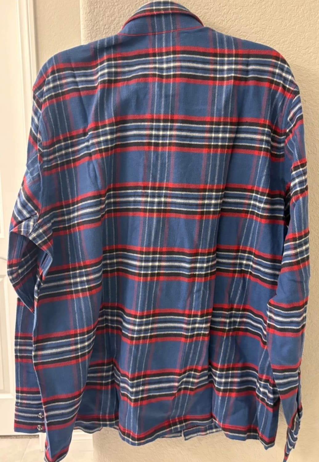 새제품) 25fw 크롬하츠 플라넬 체크 워크독 셔츠 상품이미지5