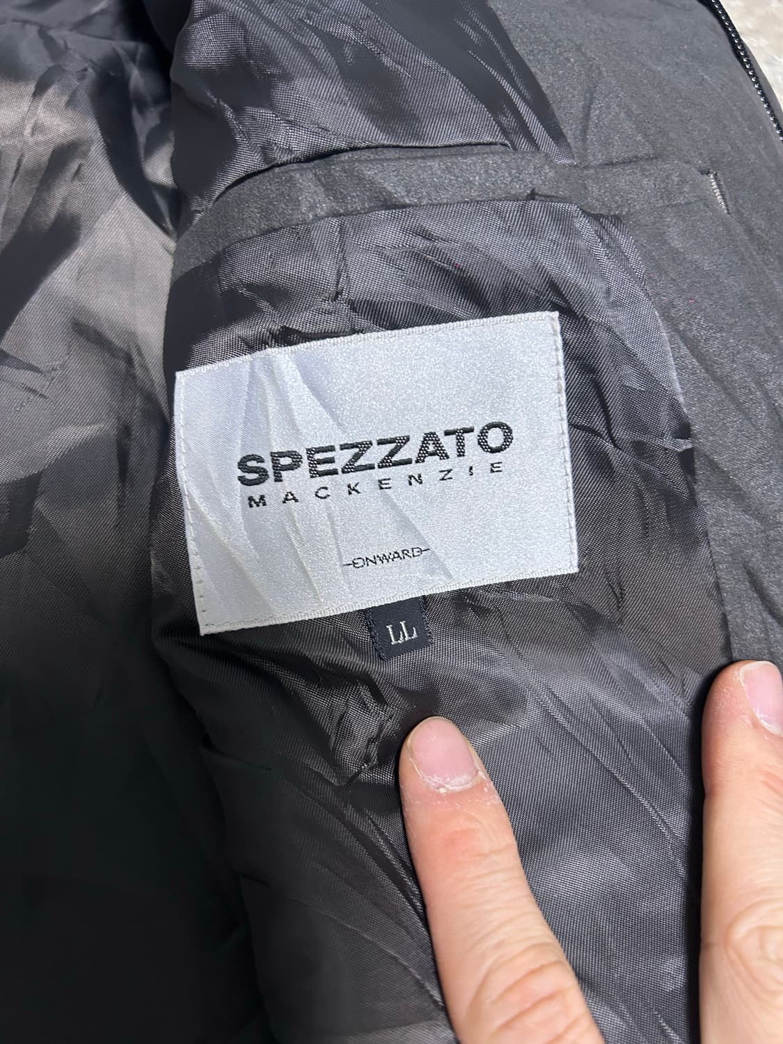 일본판 SPAZZO 자켓 사이즈 105~110 상품이미지3