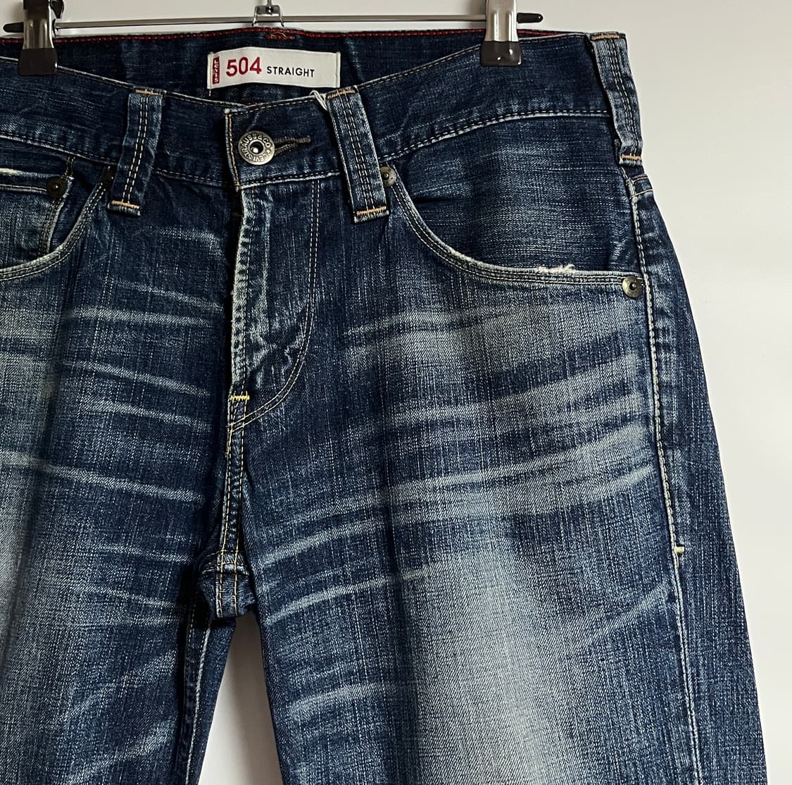 리바이스 504 스트레이트핏 데님 팬츠 청바지 30 상품이미지4